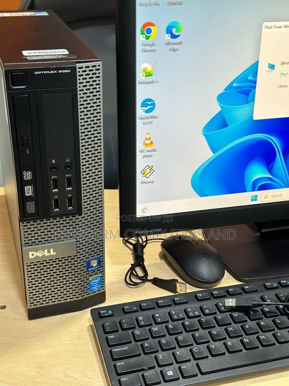 Desktop Computer Dell OptiPlex 3070 SFF 4GB Intel Core I5 HDD 500GB
