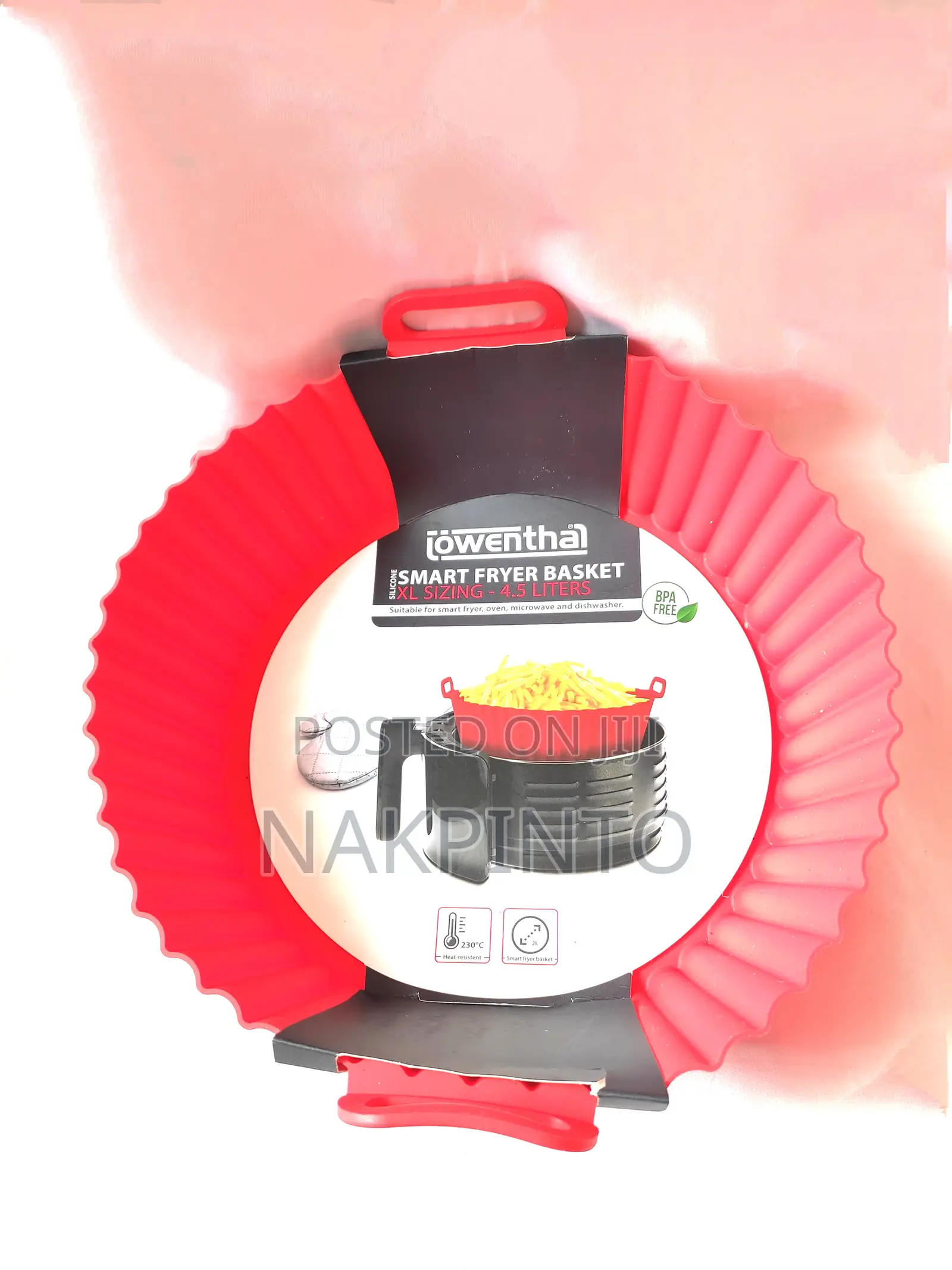 Silicone Smart Fryer Basket. Air Fryer Basket