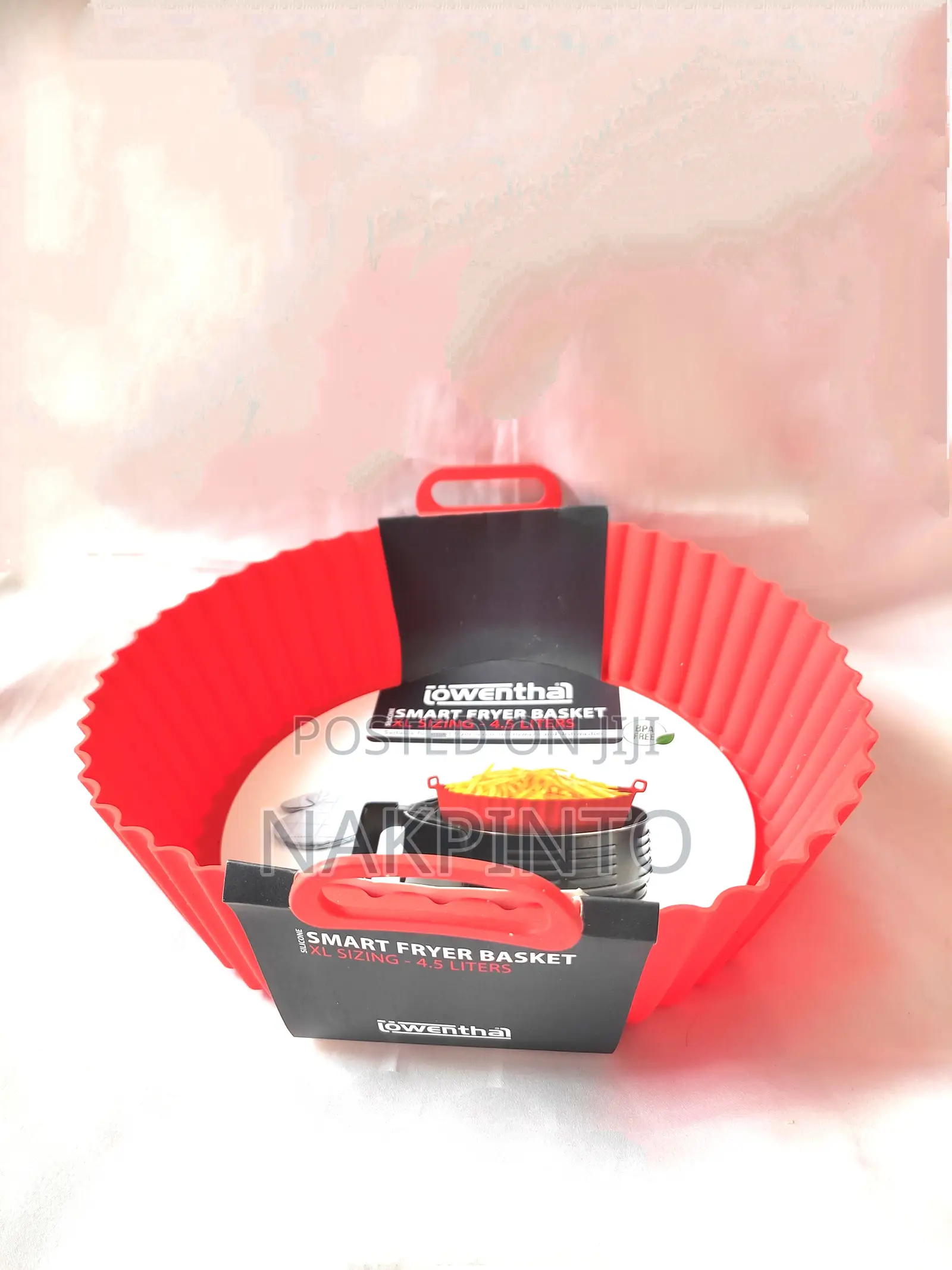 Silicone Smart Fryer Basket. Air Fryer Basket
