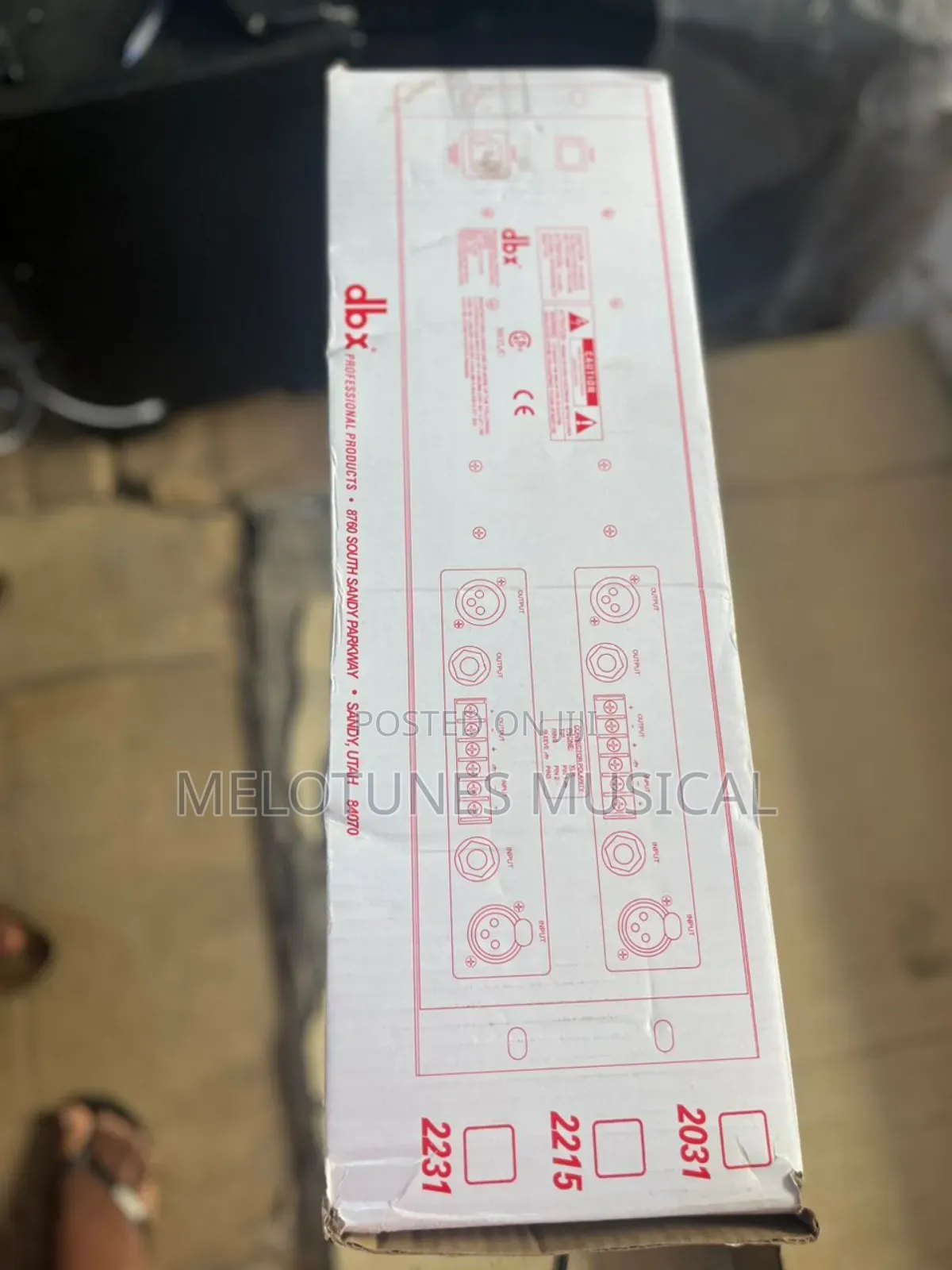 DBX 2231 20 Series Equalizer With Type Iii Noise Reduction