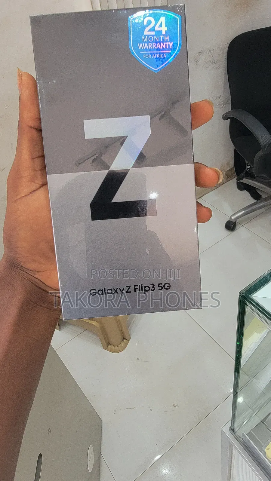 New Samsung Galaxy Z Flip 3 256 GB Gray