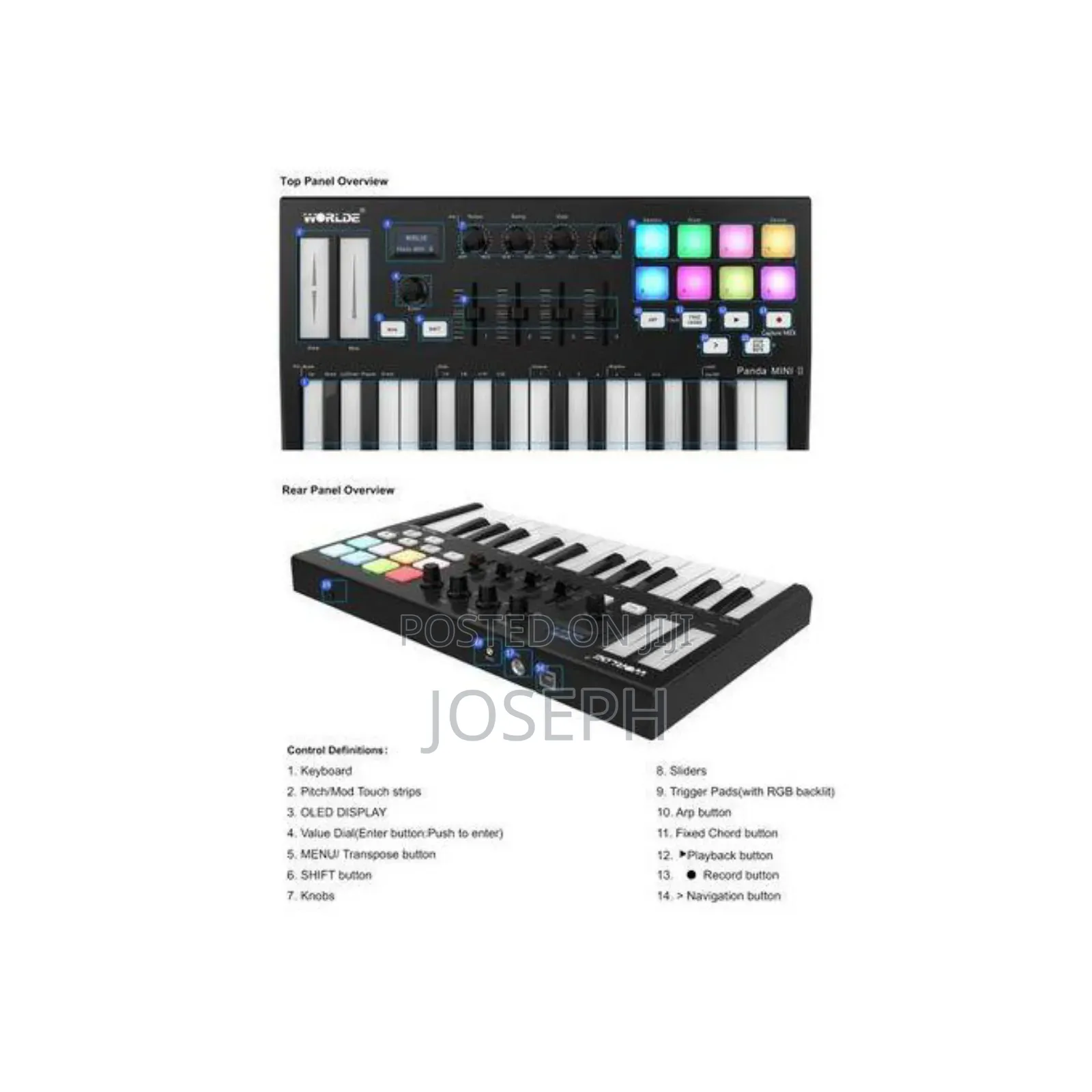 Worlde Midi Keyboard