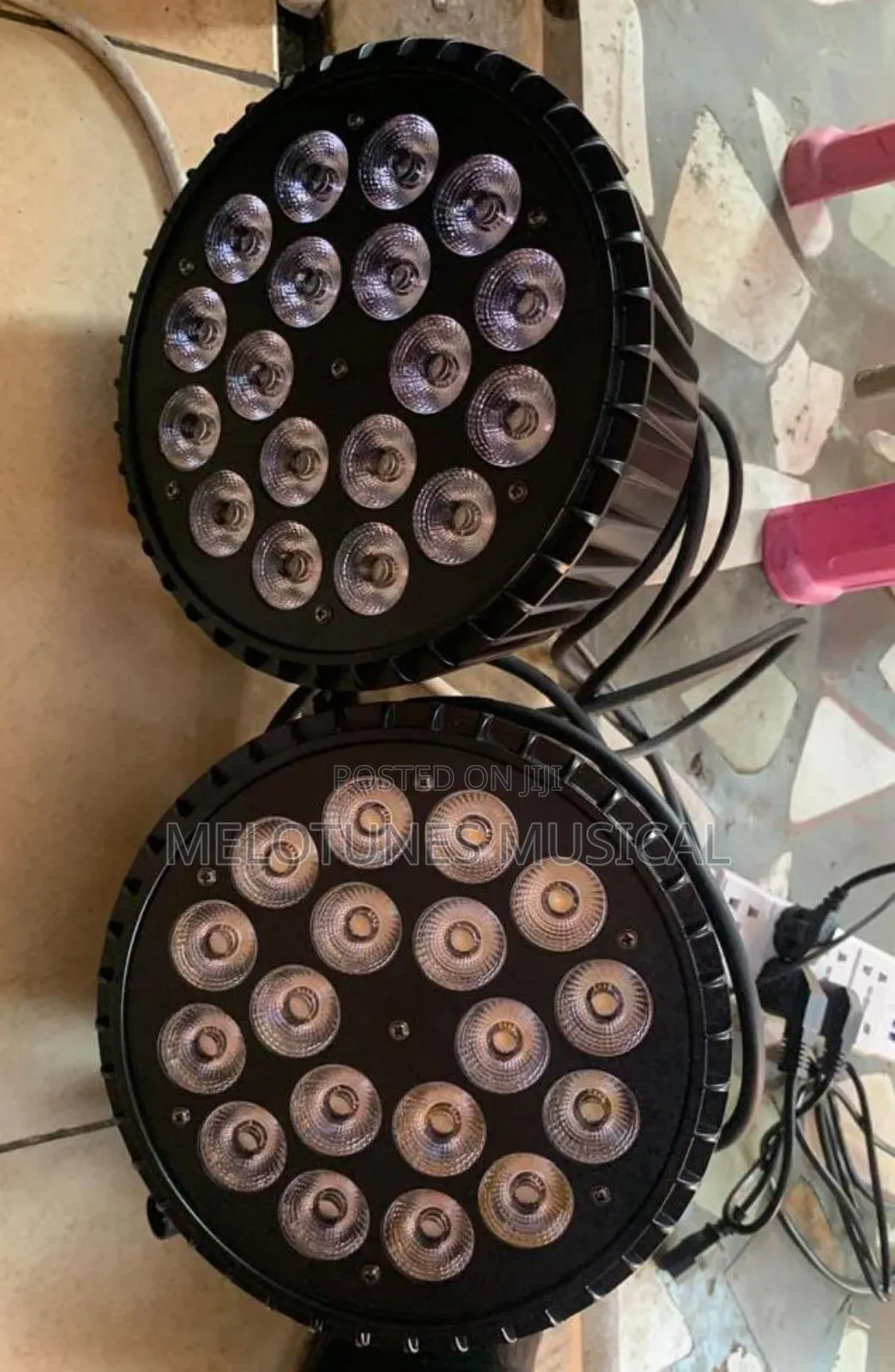 Flat Panel 18par Led Light [1pair)