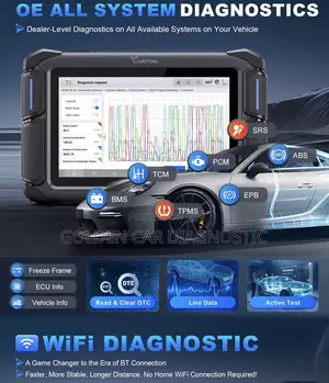 Vdiagtool Vd70s Bt. Obd2 Car Diagnostic Scanner