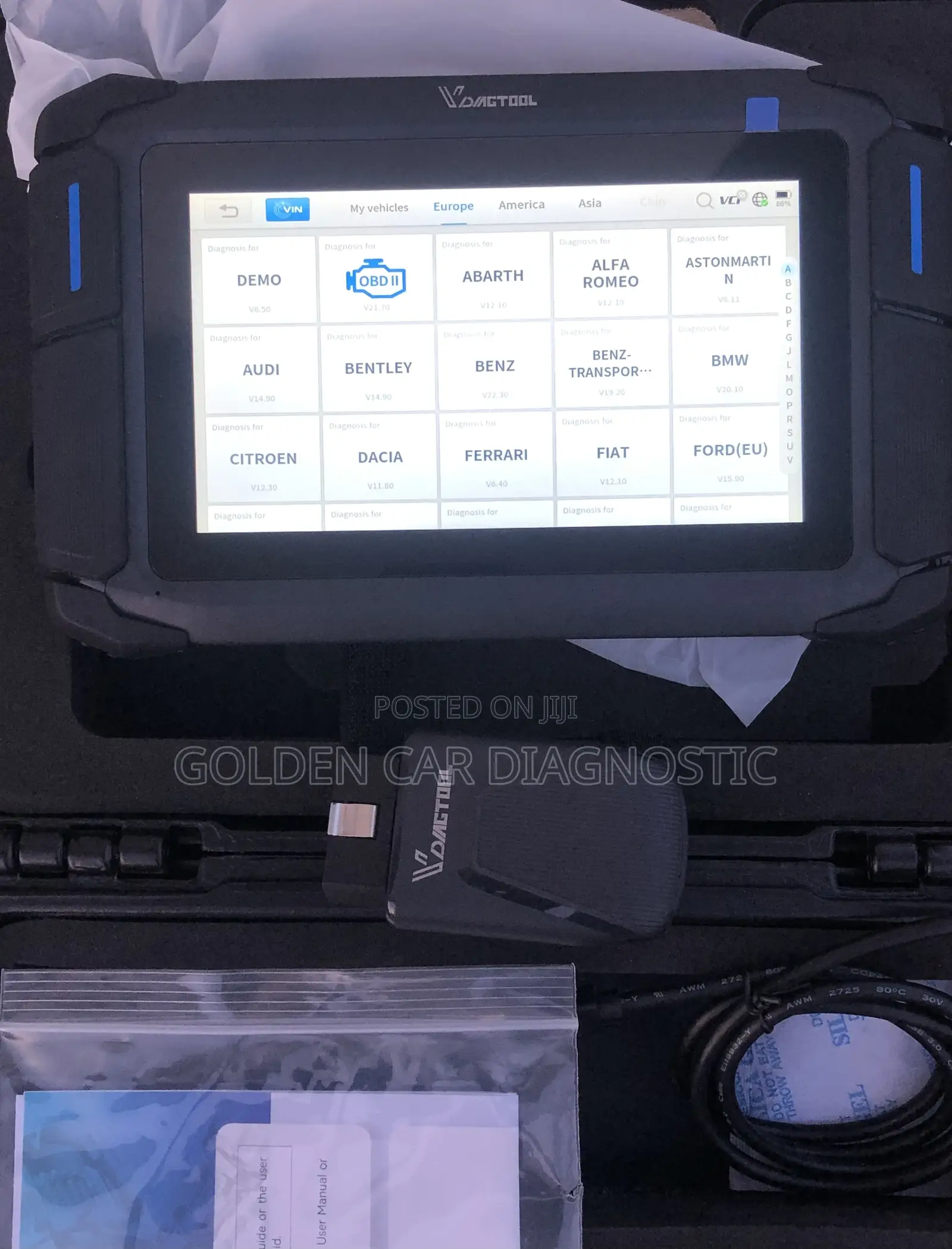 Vdiagtool Vd70s Bt. Obd2 Car Diagnostic Scanner
