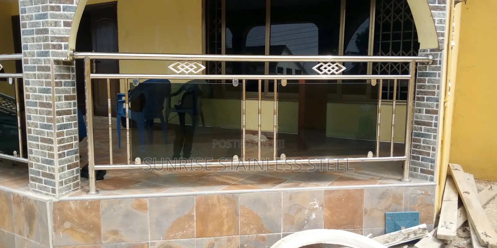 Stainless Blazing Design Balustrade