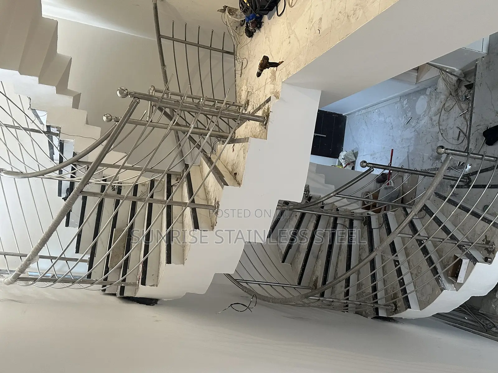 Stainless Blazing Design Balustrade