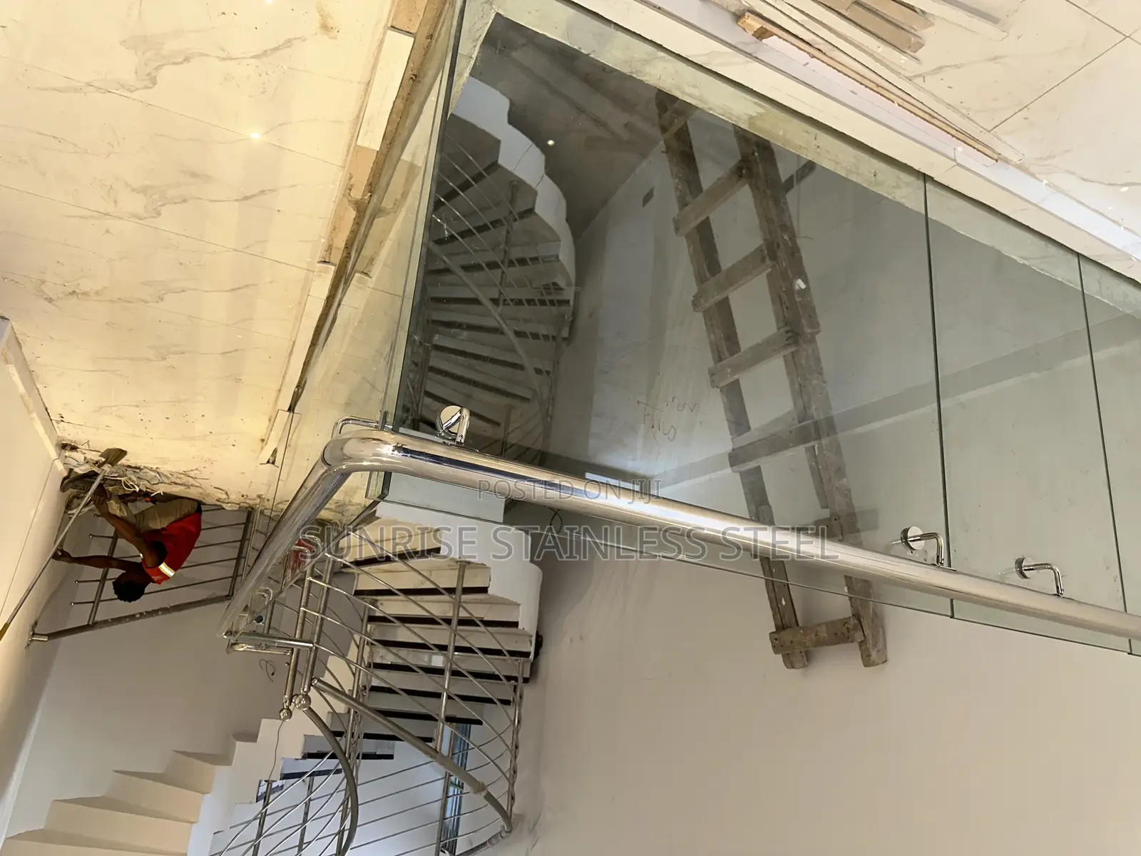 Stainless Blazing Design Balustrade