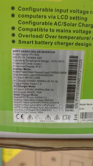 48v 5kw Must/Felicity Inverters