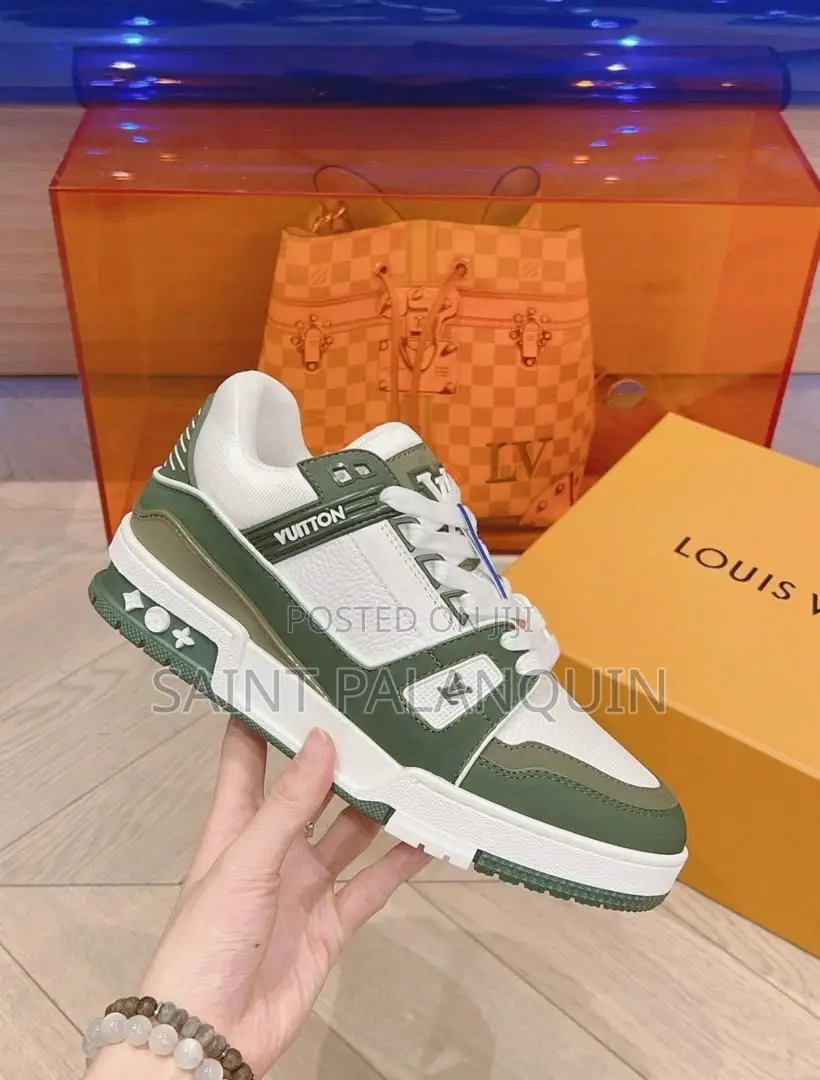 LV Sneakers Vibrant Green