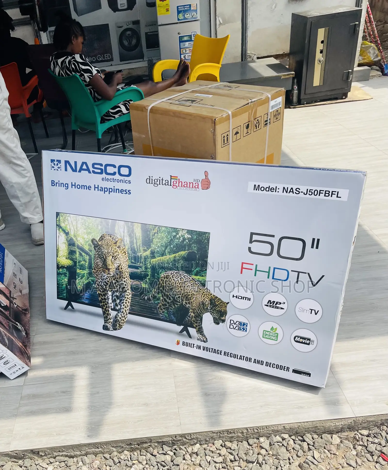 Choose Quality Nasco 50 Inch Full HD Digital Television.