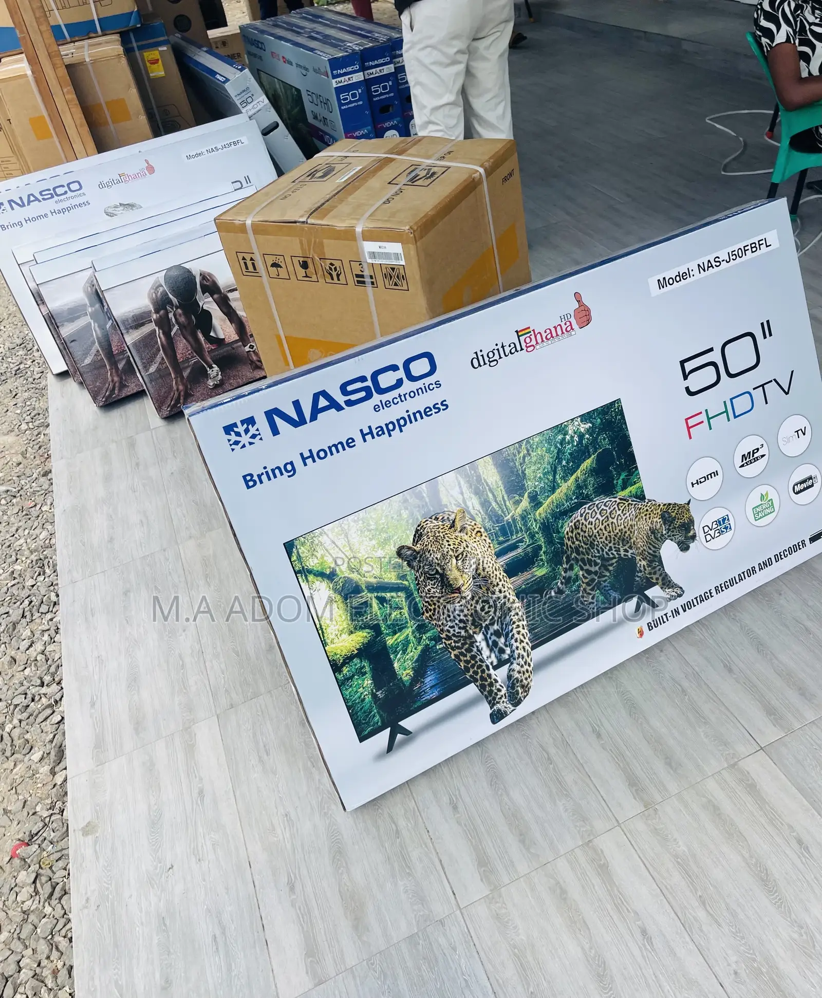 Choose Affordable Nasco 50” Full Hd Digital Television.