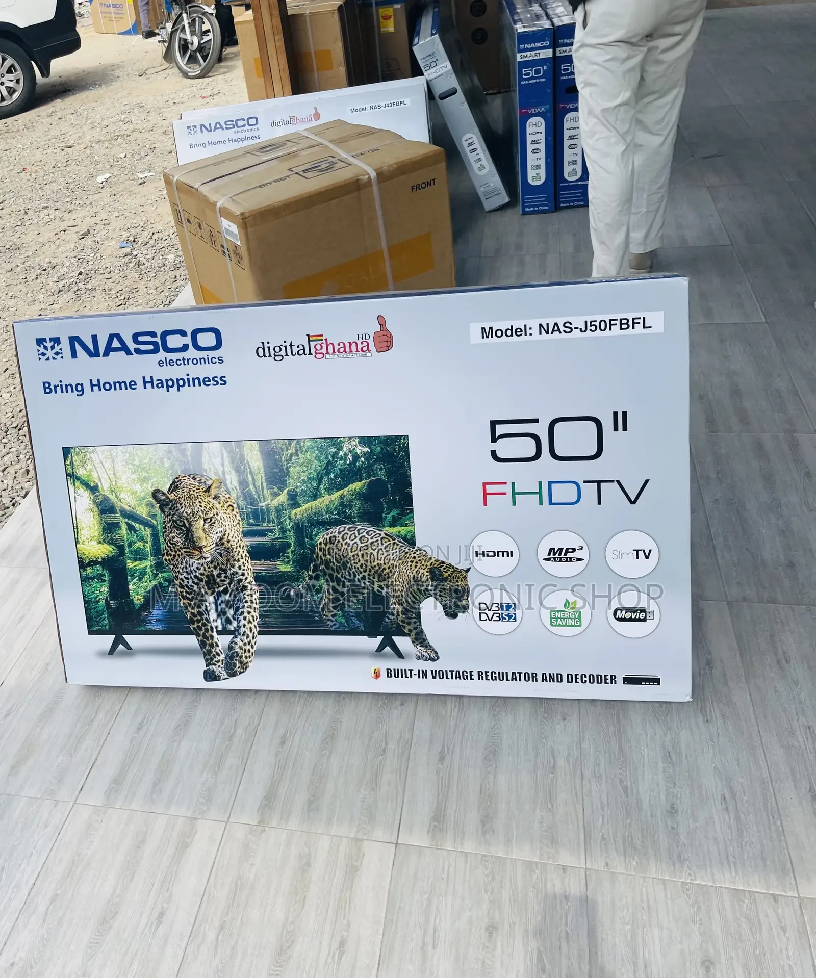 Choose Classic Nasco 50” FHD Digital Satellite Television