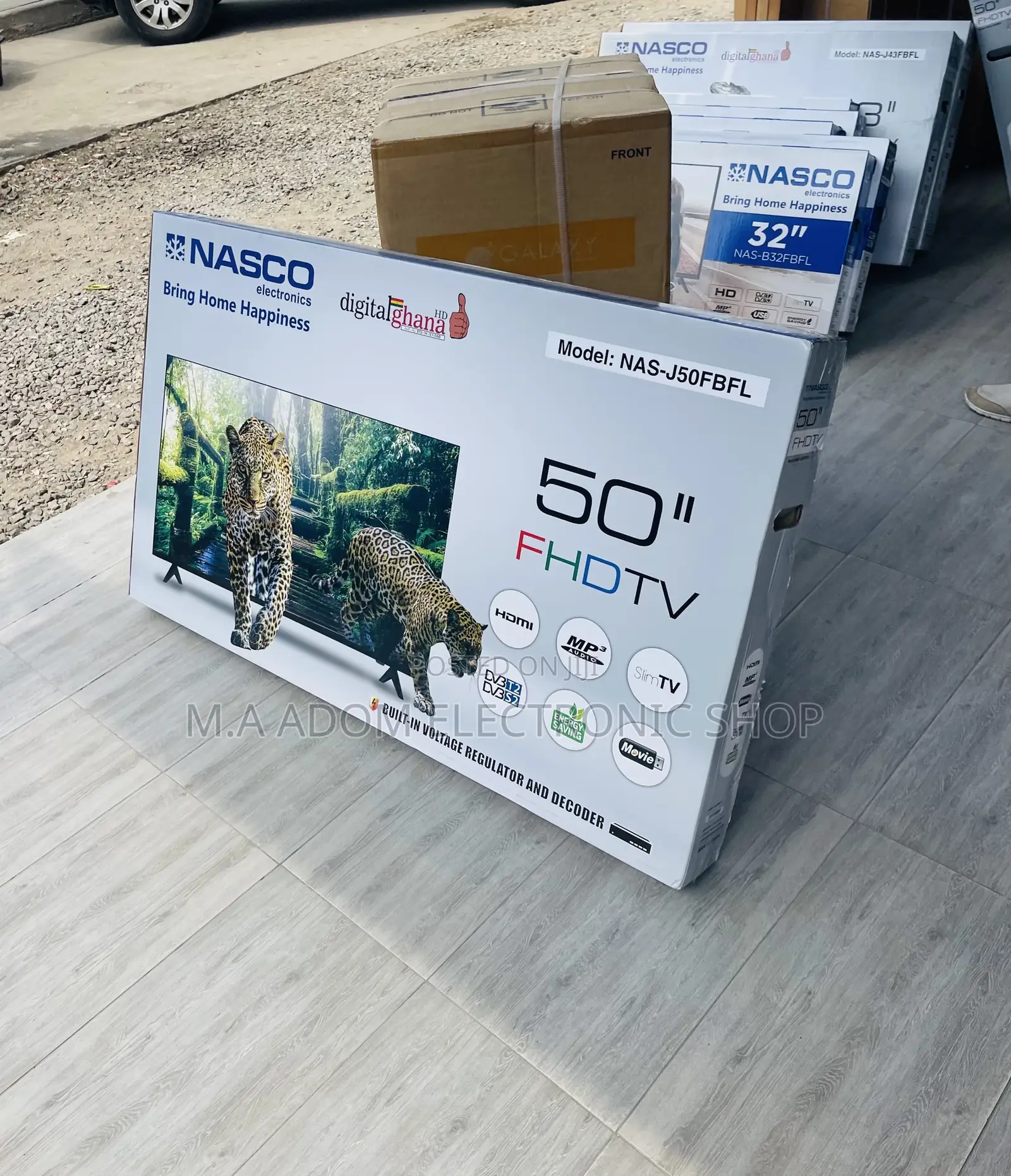 Choose Classic Nasco 50” FHD Digital Satellite Television