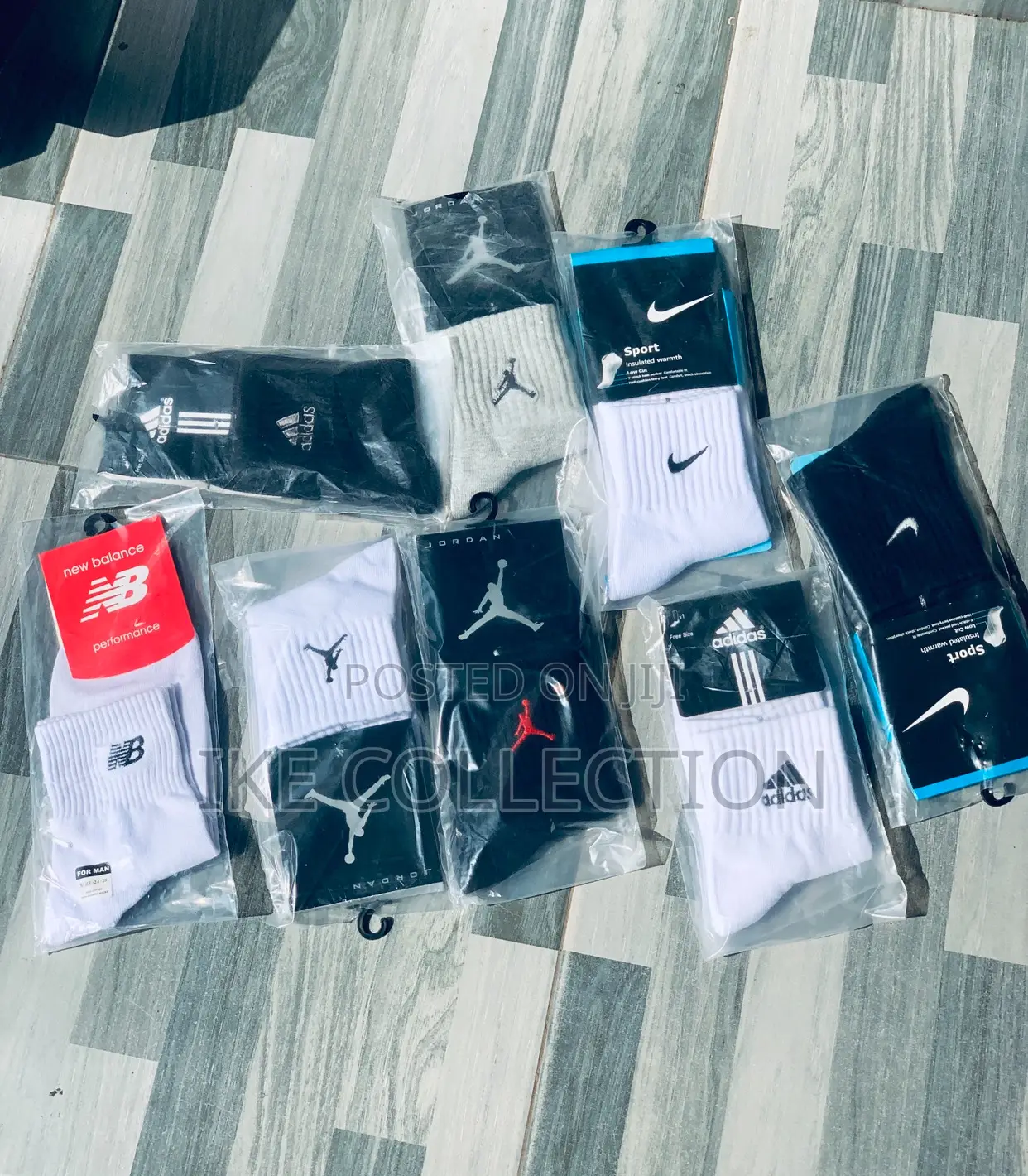 Original Pure Cotton Branded Socks Available