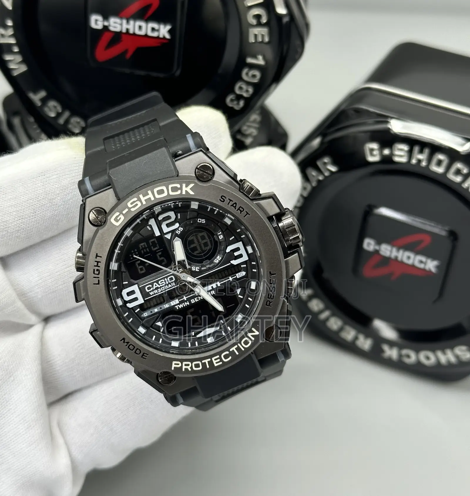 Digital Analog Gshock Sports Watch
