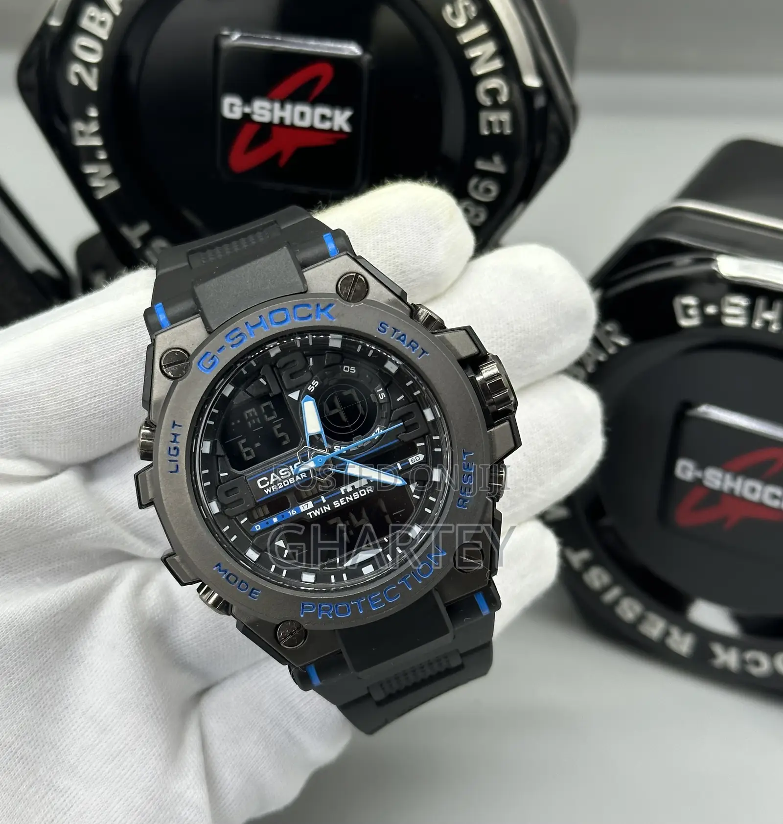 Sports Dual Time Led Gshock Watch