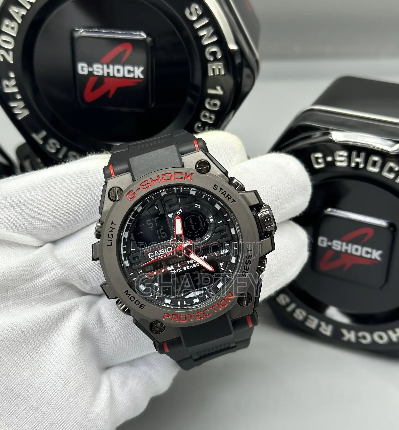 Sports Dual Time Led Gshock Watch