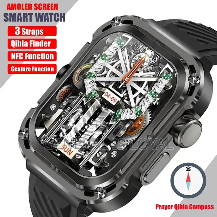 Z85 Smartwatch -unisex/ 3 Straps / Bluetooth Watch