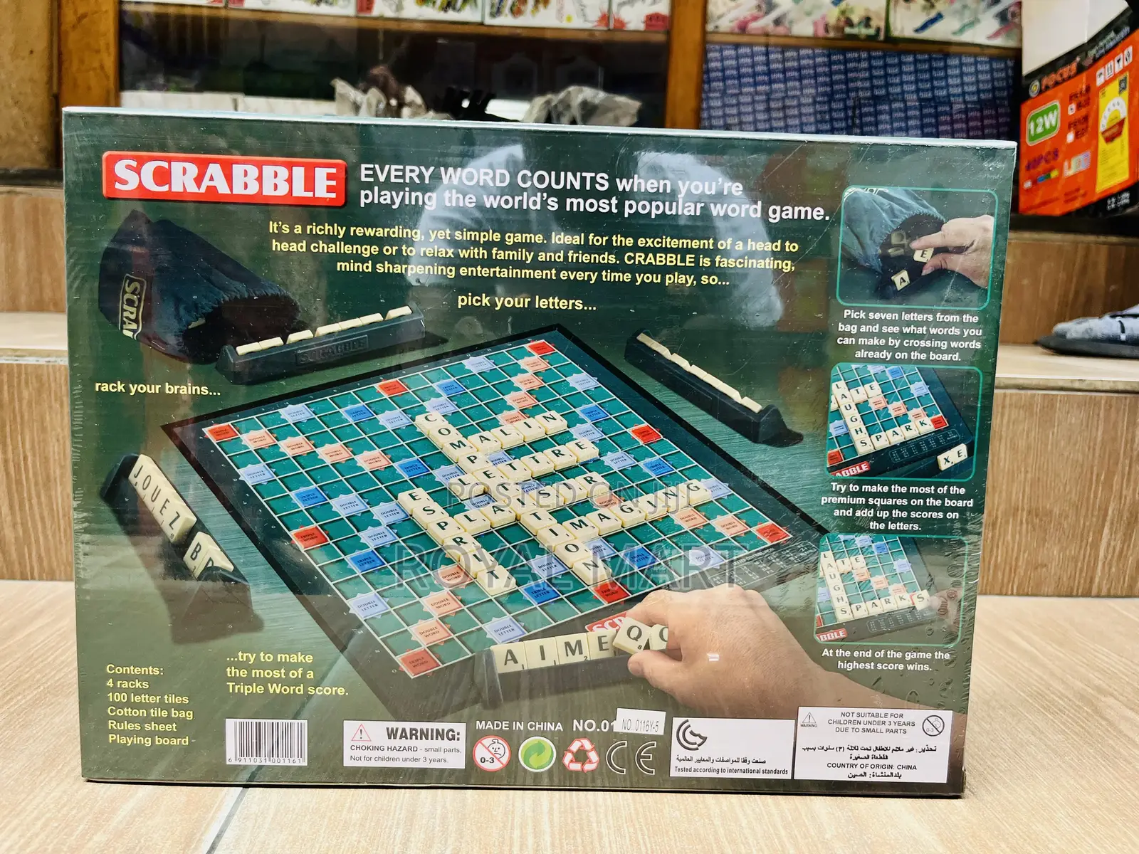 Classic Scrabble Board Game