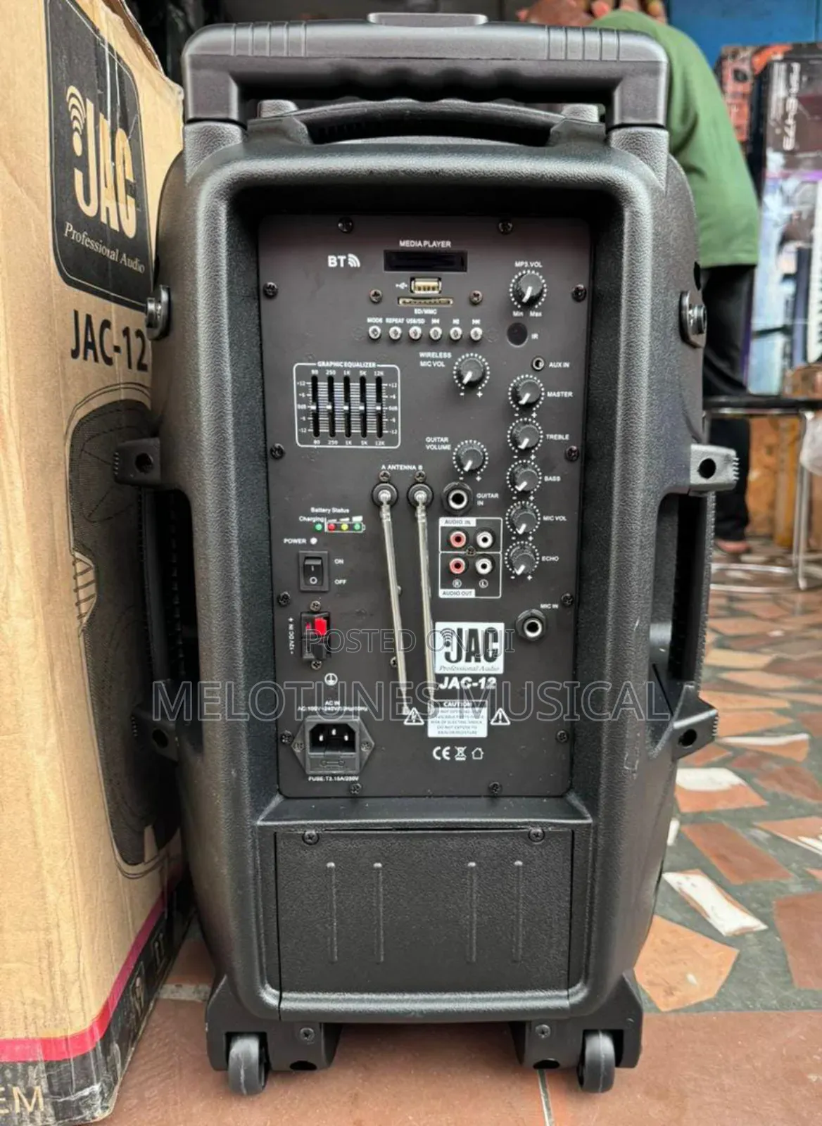 Jac 12inches Bluetooth Speaker