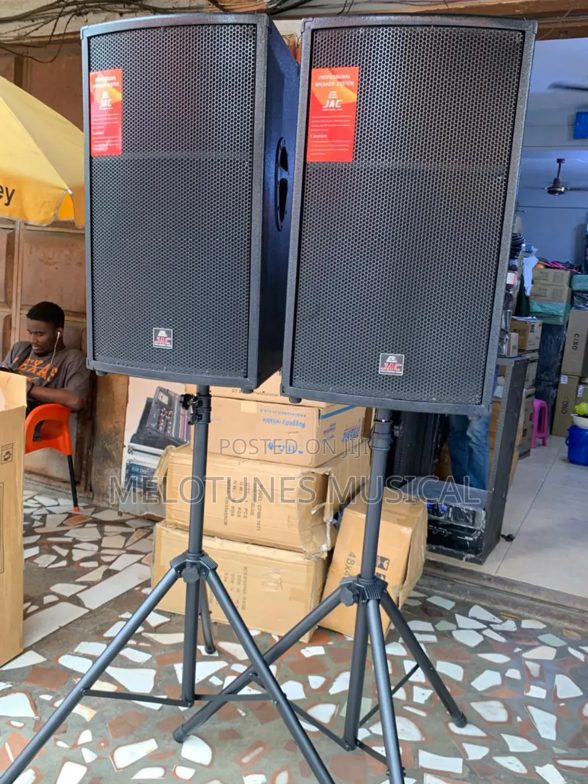 Jac 15inches Speaker With Stand