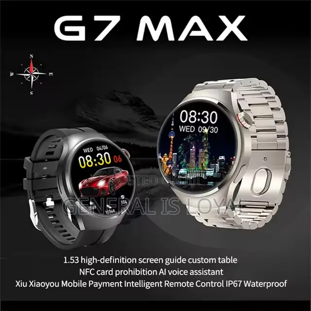 G7 Max Smartwatch/Bluetooth Watch
