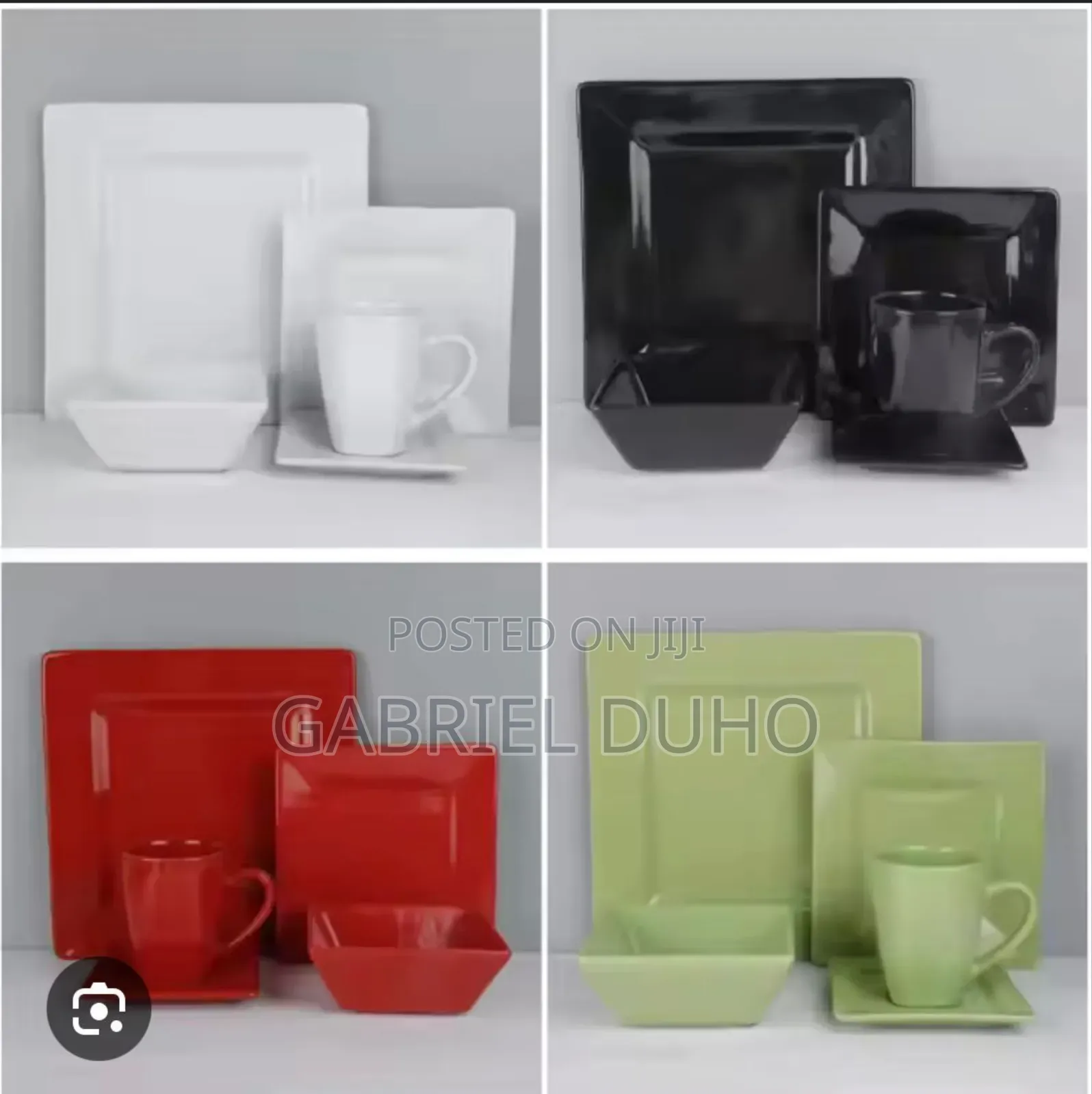 20pcs Square Dinner Set