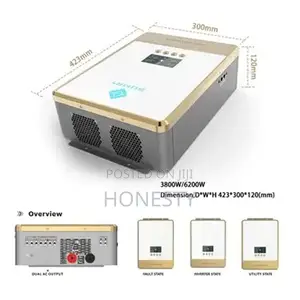 Cwups 1.8kw 12v Off Grid Solar Inverterr DUAL AC OUTPUT