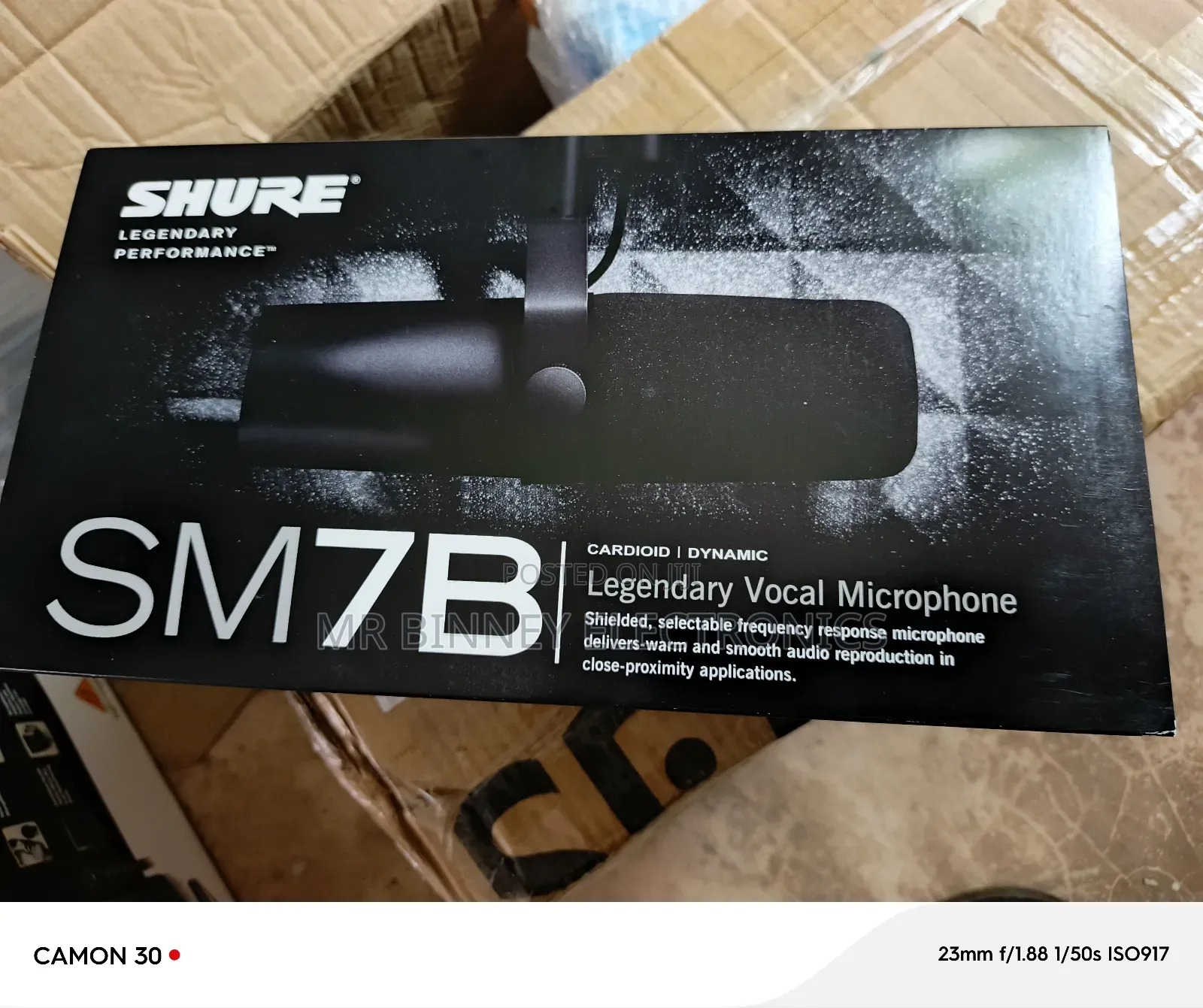 Sm7b New Studio Microphone