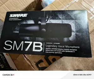 Sm7b New Studio Microphone