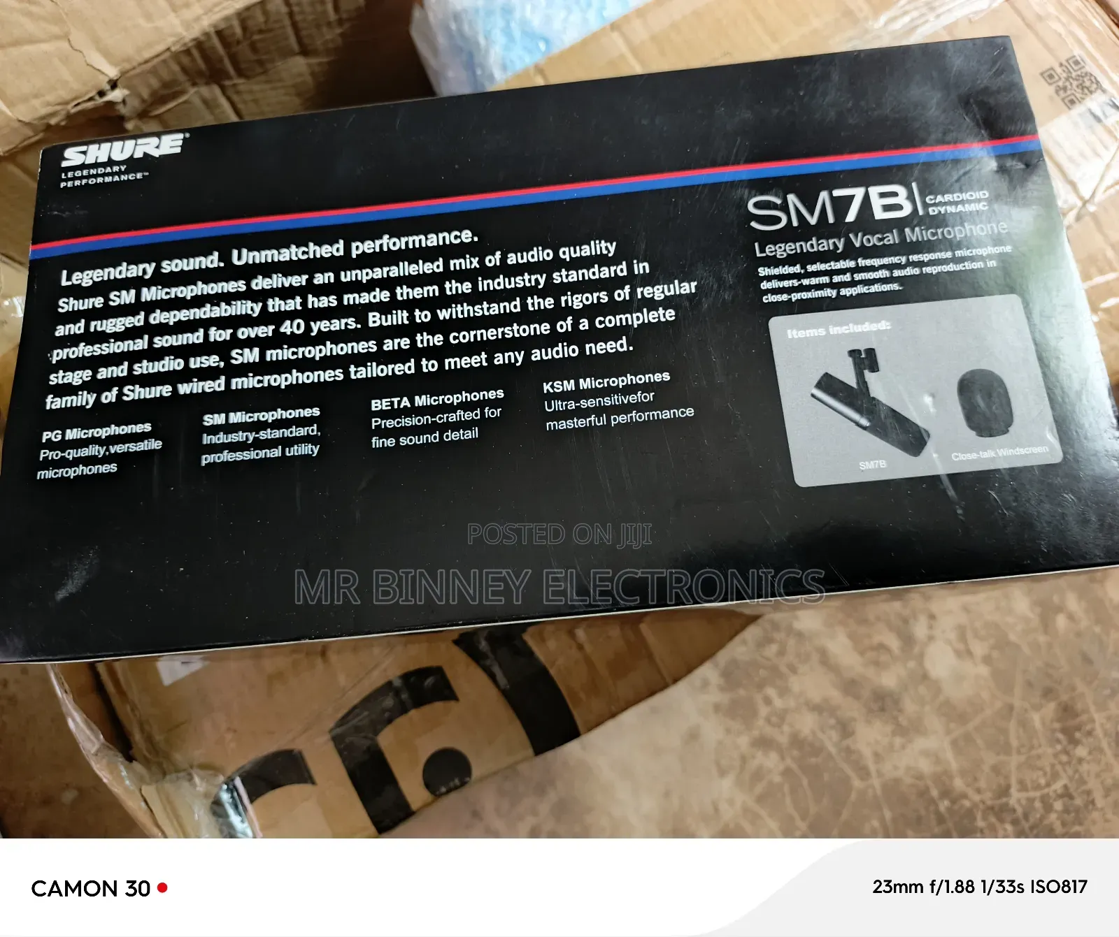 Sm7b New Studio Microphone
