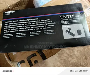 Sm7b New Studio Microphone