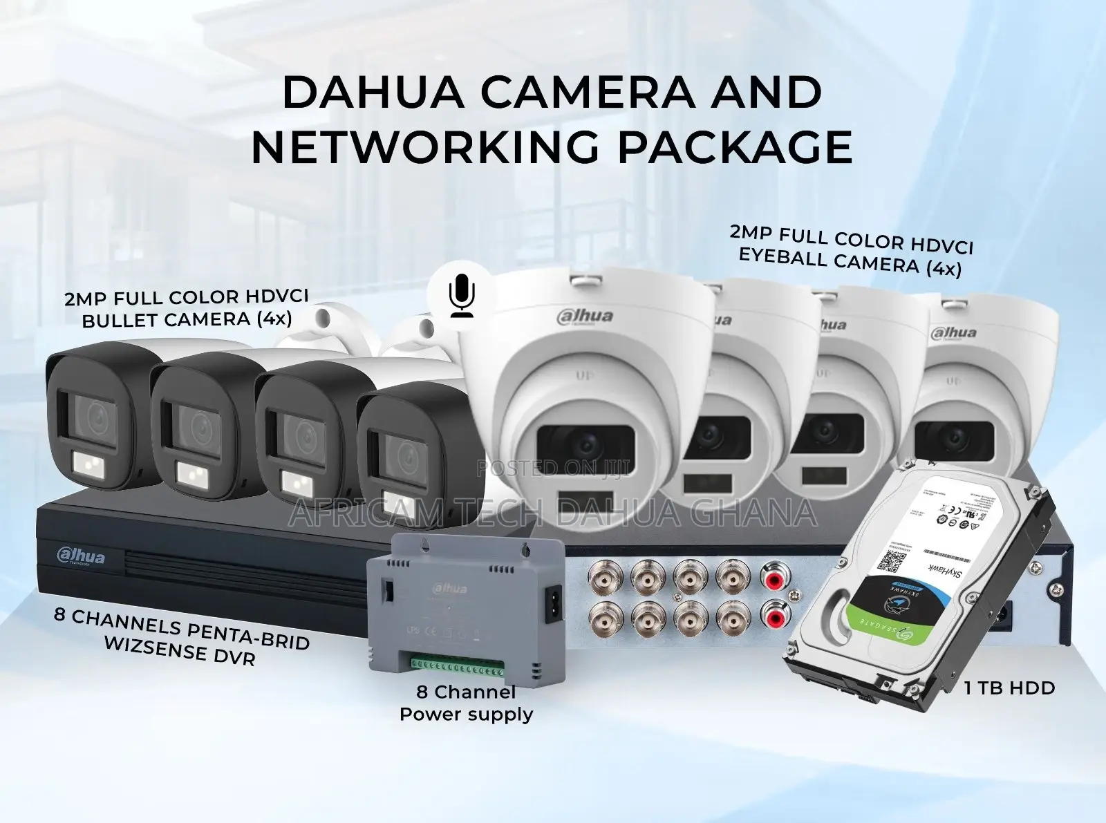 Dahua Camera and Networking Package