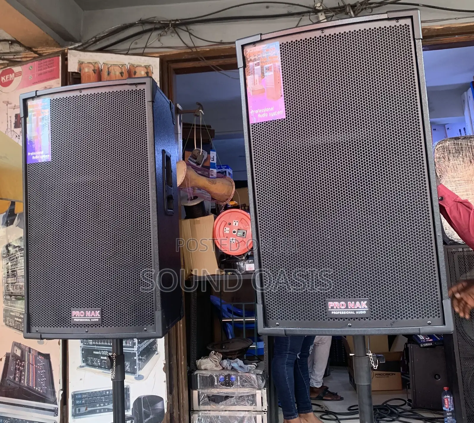 Pro-Nak 15 Inches Short Range Speaker