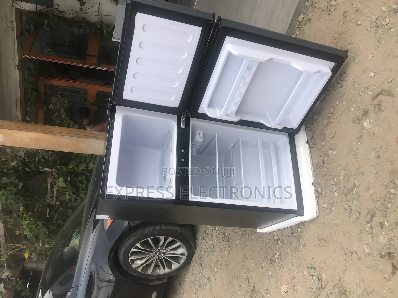 Purchase the New Grey Dark Fridge Pearl Double Door Frydcd