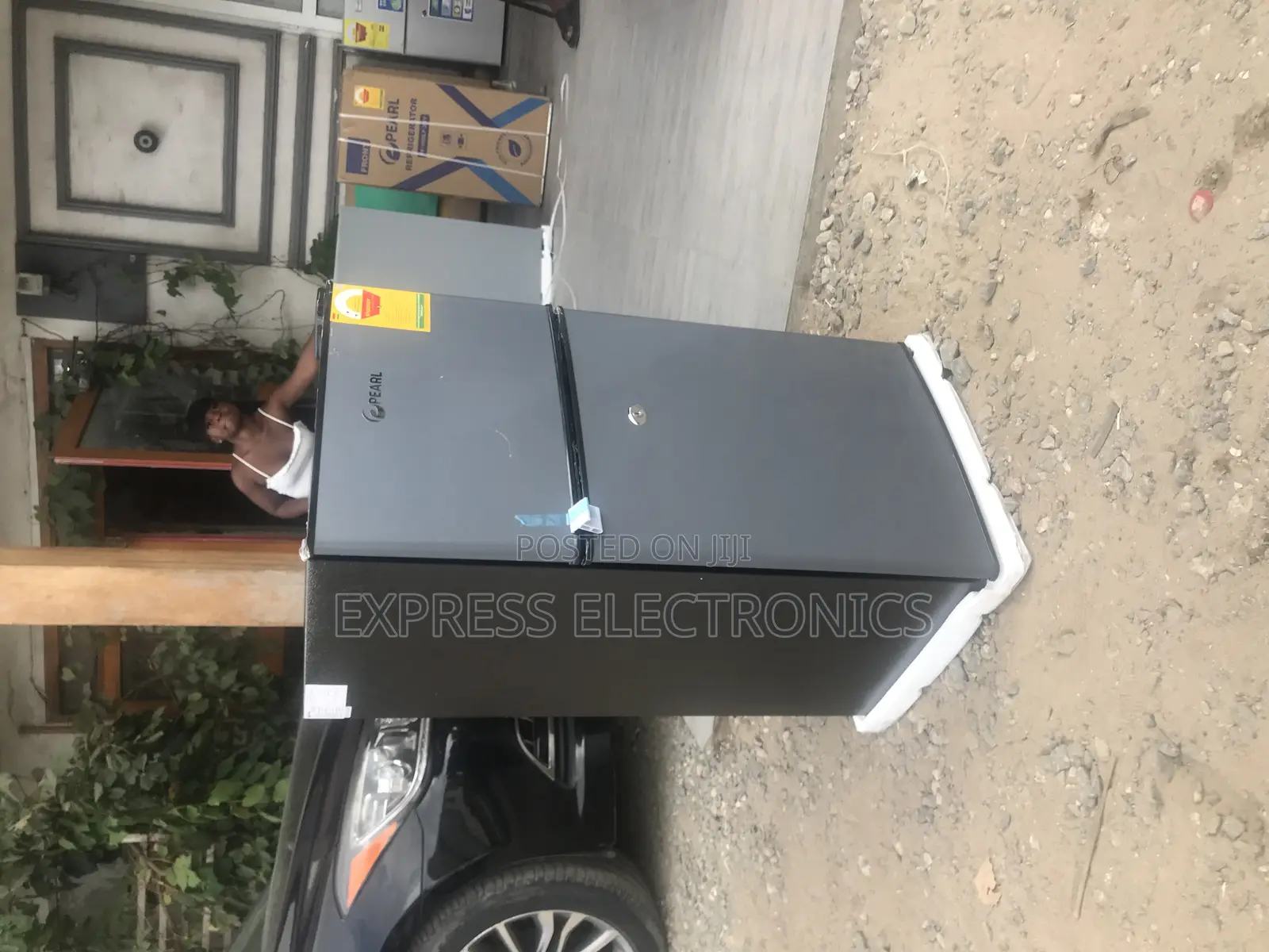 Get Anew Double Door Fridge Pearl