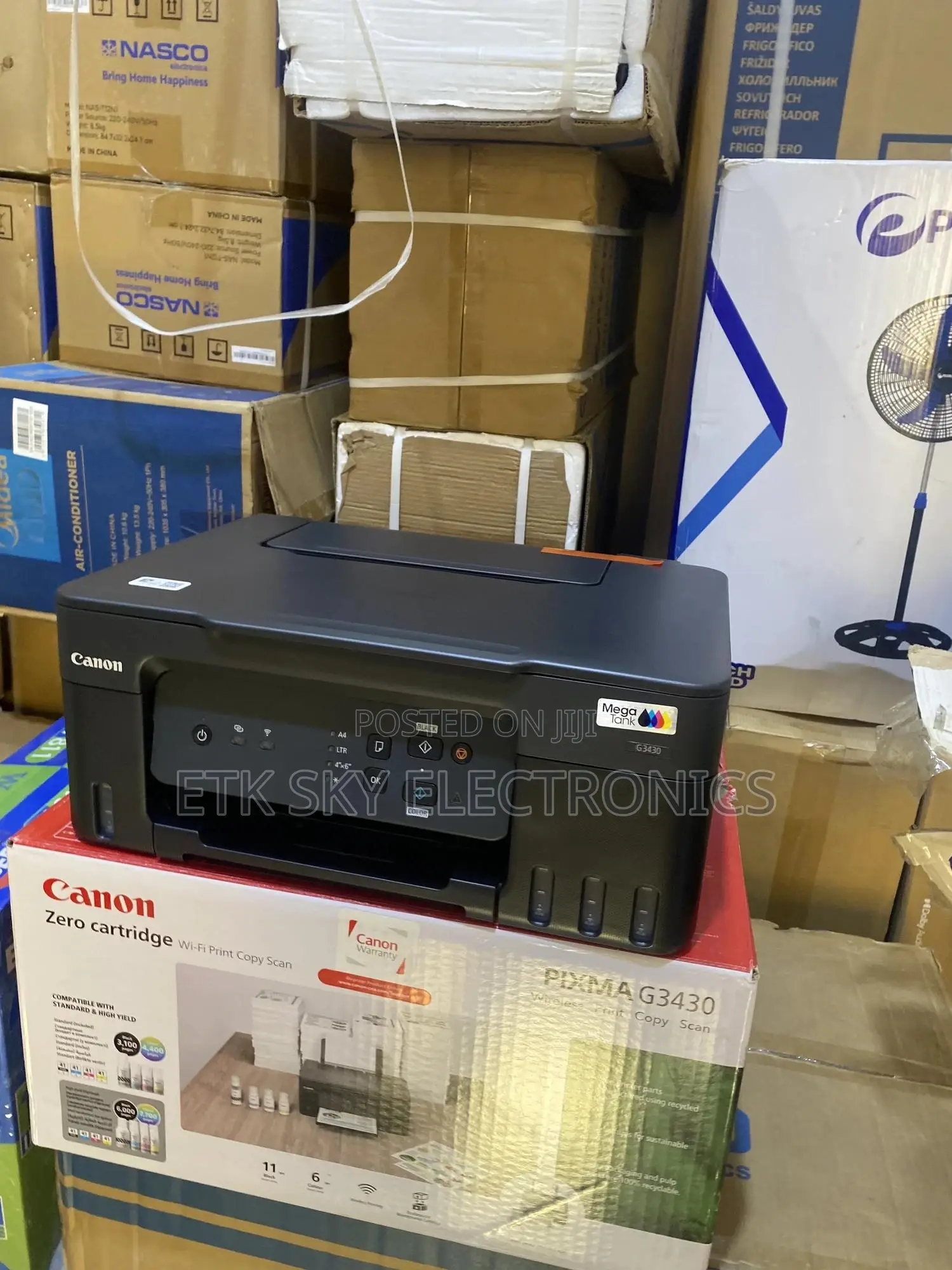 Amusing Canon Pixma G3430 3in1 Wireless Inktank Printer