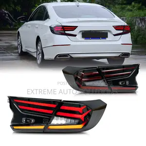 Accord 22 Dark Led Tail Lights Brake Trunk Light Sequential
