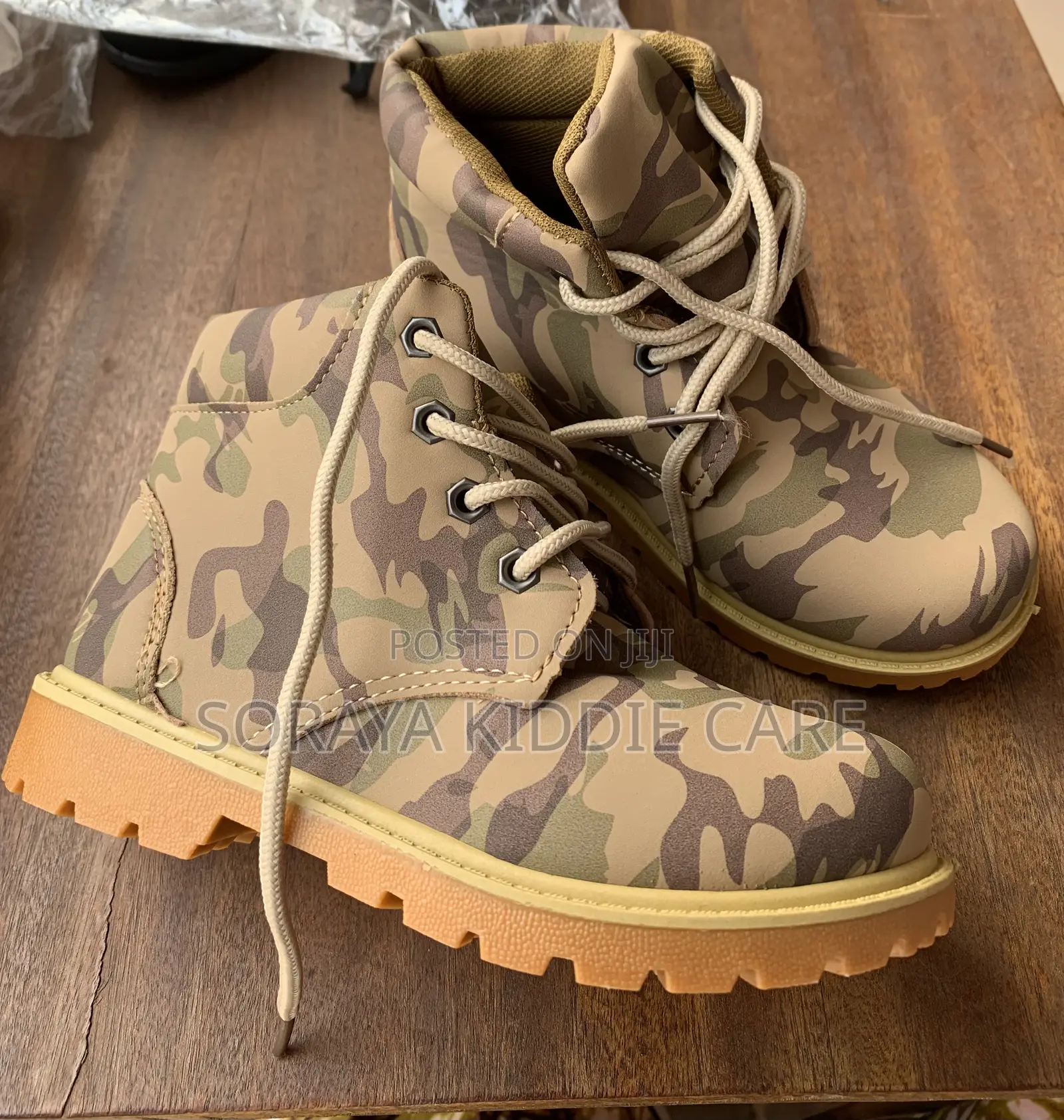 Boys Combat Shoe