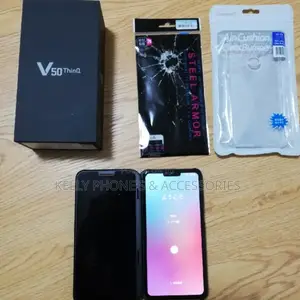 New LG V50S Thinq 256 GB Black