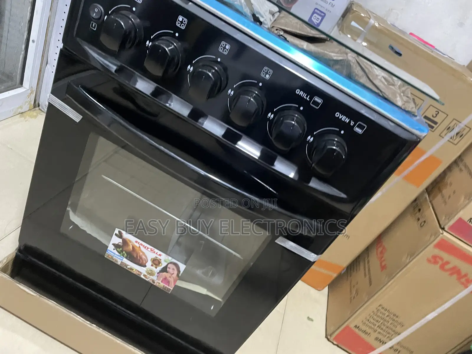 Better Designed Sunny Walk 4 Gas Burner