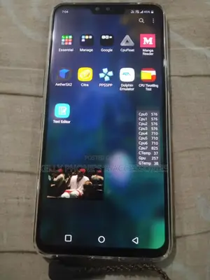 New LG V50S Thinq 256 GB Black