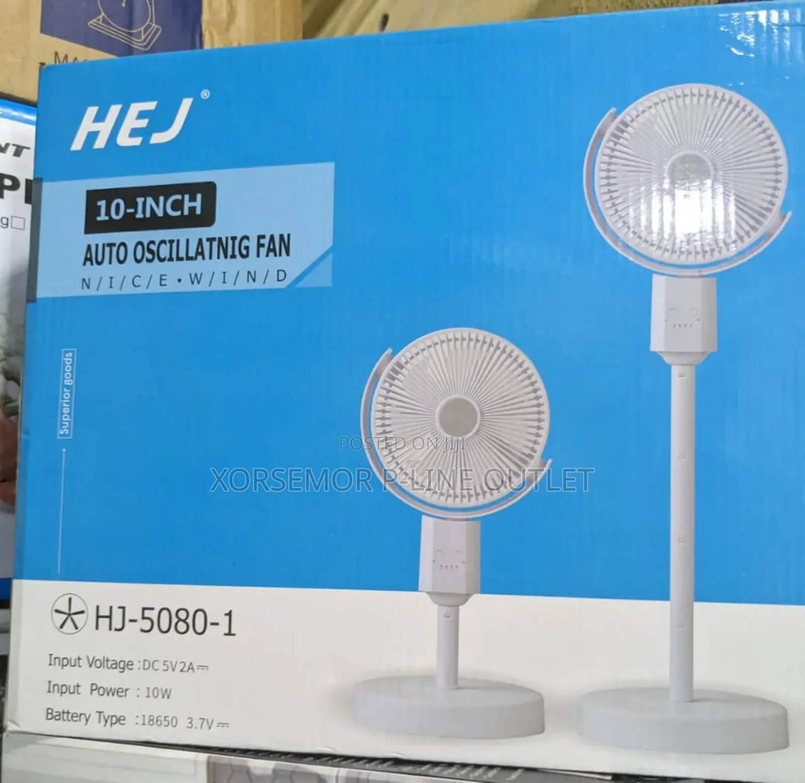 HEJ Auto Oscillating Fan
