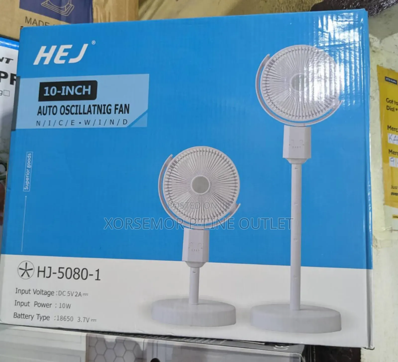 HEJ Auto Oscillating Fan