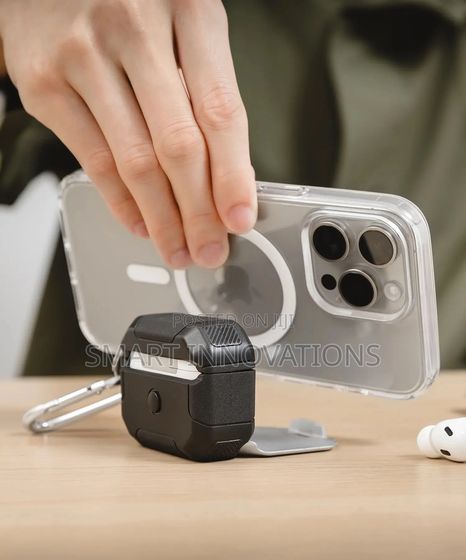 Airpods Pro 2nd/1st Gen Defender Protective Case With Stand