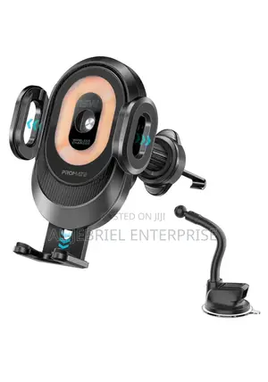 Powermount-2 Promate 15watts Wireless Car Charging Mount