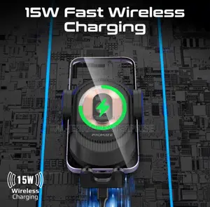 Powermount-2 Promate 15watts Wireless Car Charging Mount