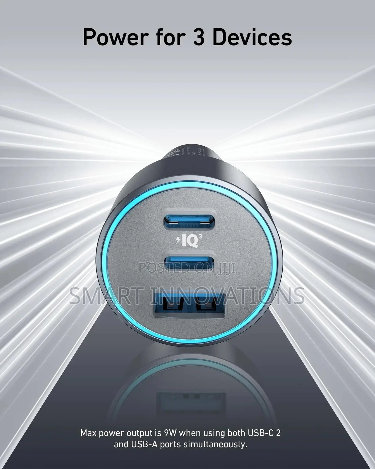 Anker 335 Car Charger (67W, 2C 1A)