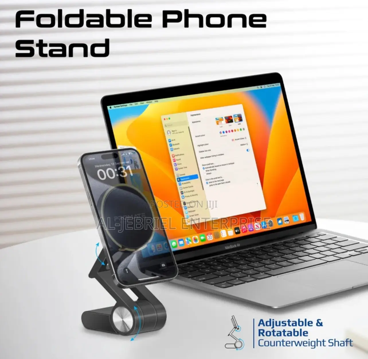 Versatile Extandable Promate Versamount Phone Holder